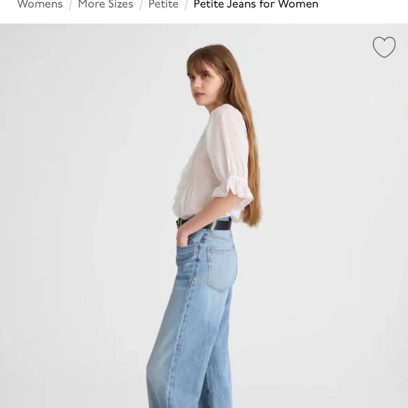 Madewell midrise wide leg Jean - Picture 2 of 3